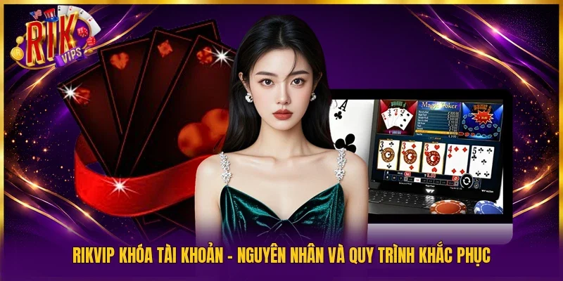 Rikvip khóa tài khoản